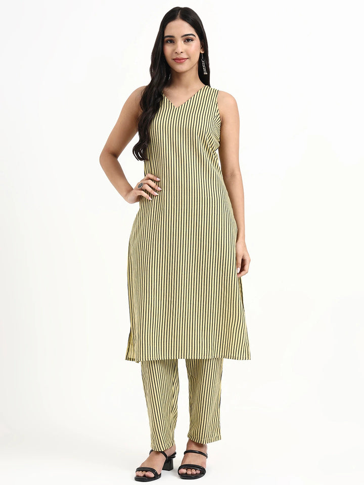 Black Cotton Jacket Co-Ord Set