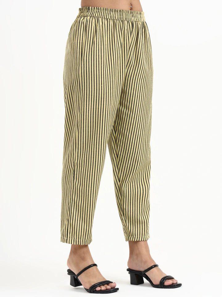 Black Cotton Jacket Co-Ord Set