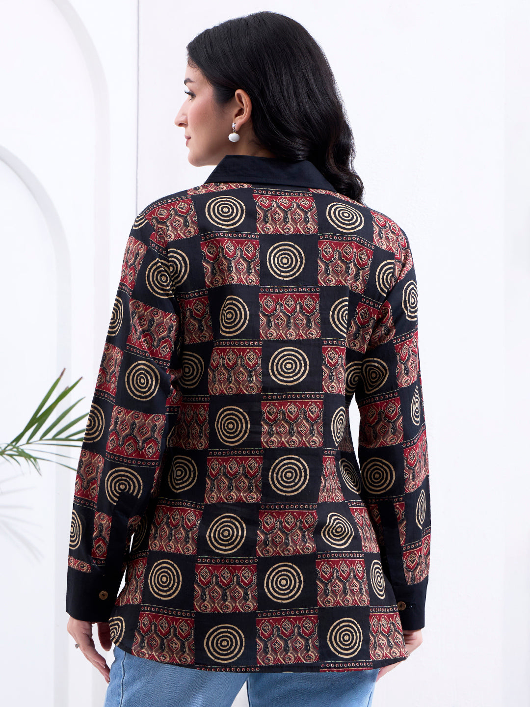 Black Cotton Shirt