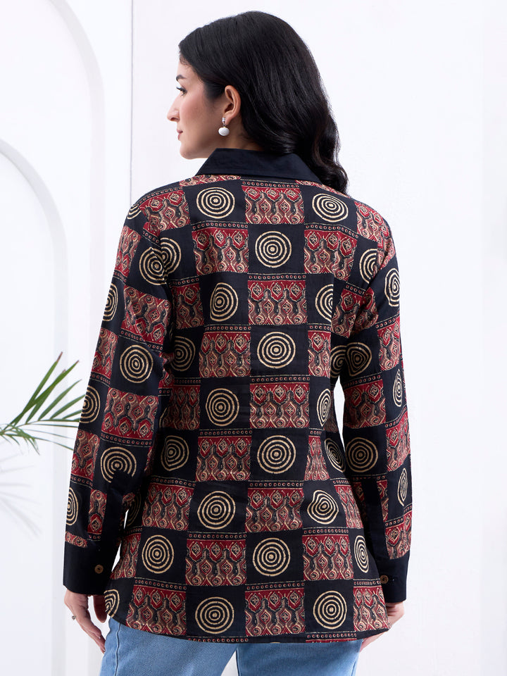 Black Cotton Shirt