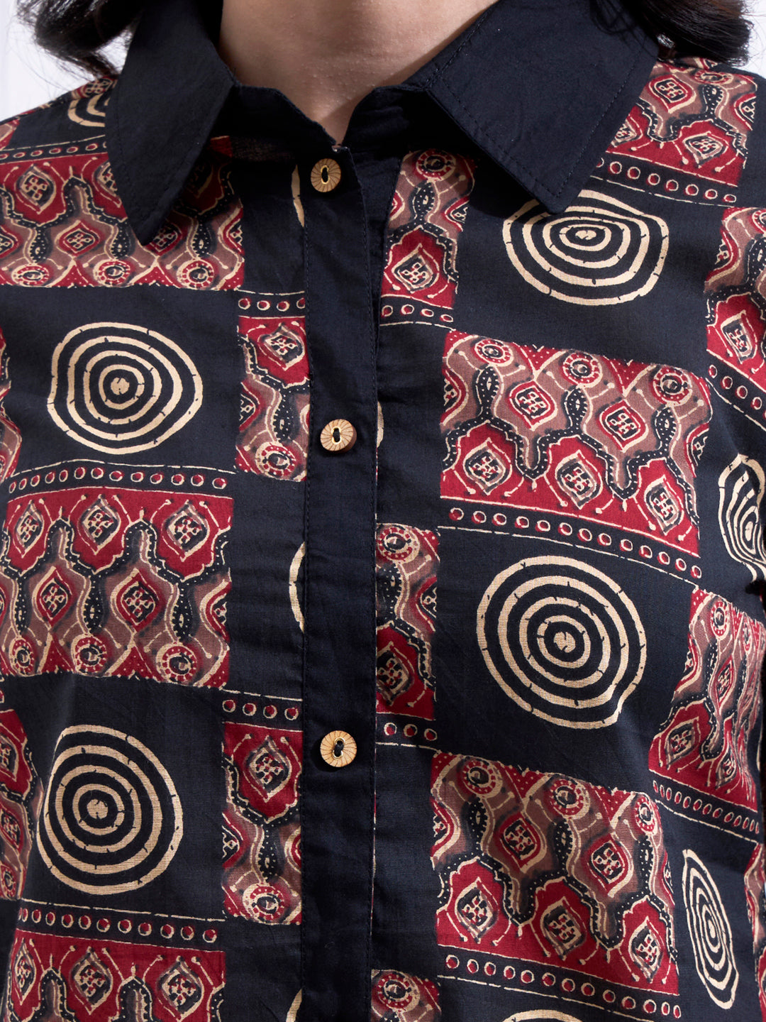 Black Cotton Shirt
