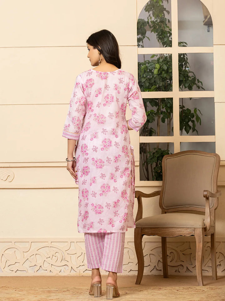 pink kurta dupatta pant setoffline_sku-82-Yufta Store-A233SKDPK