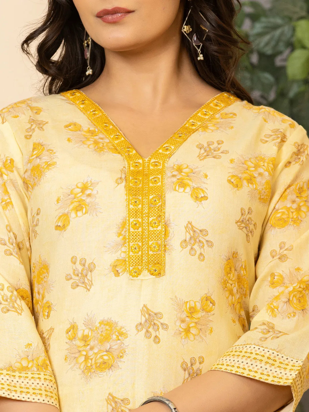 yellow kurta dupatta pant setoffline_sku-83-Yufta Store-A233SKDYL