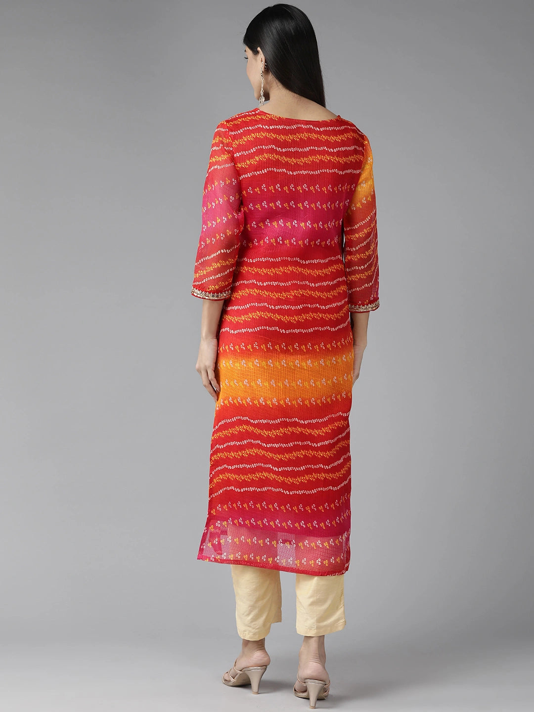 Bandhani Kurta-Yufta Store-9962KURRDS