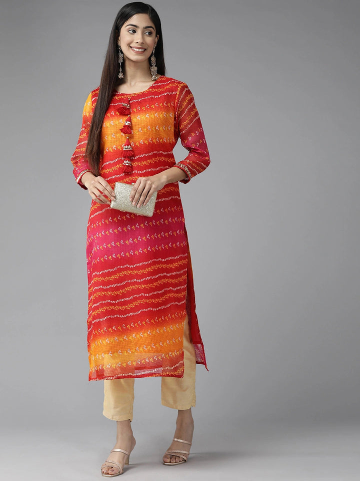 Bandhani Kurta-Yufta Store-9962KURRDS