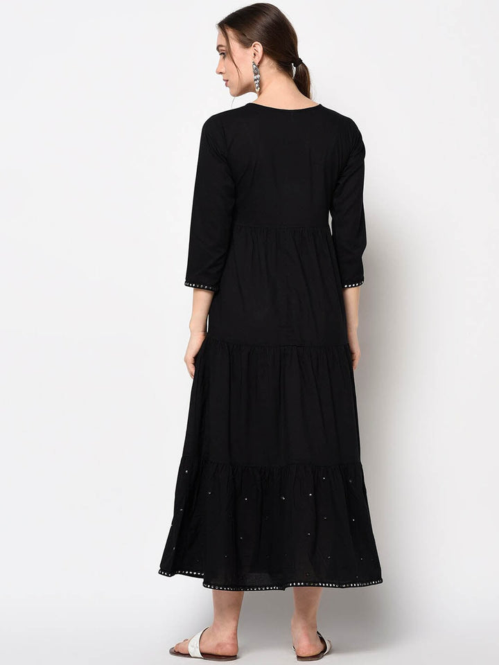 Black A-Line Dress