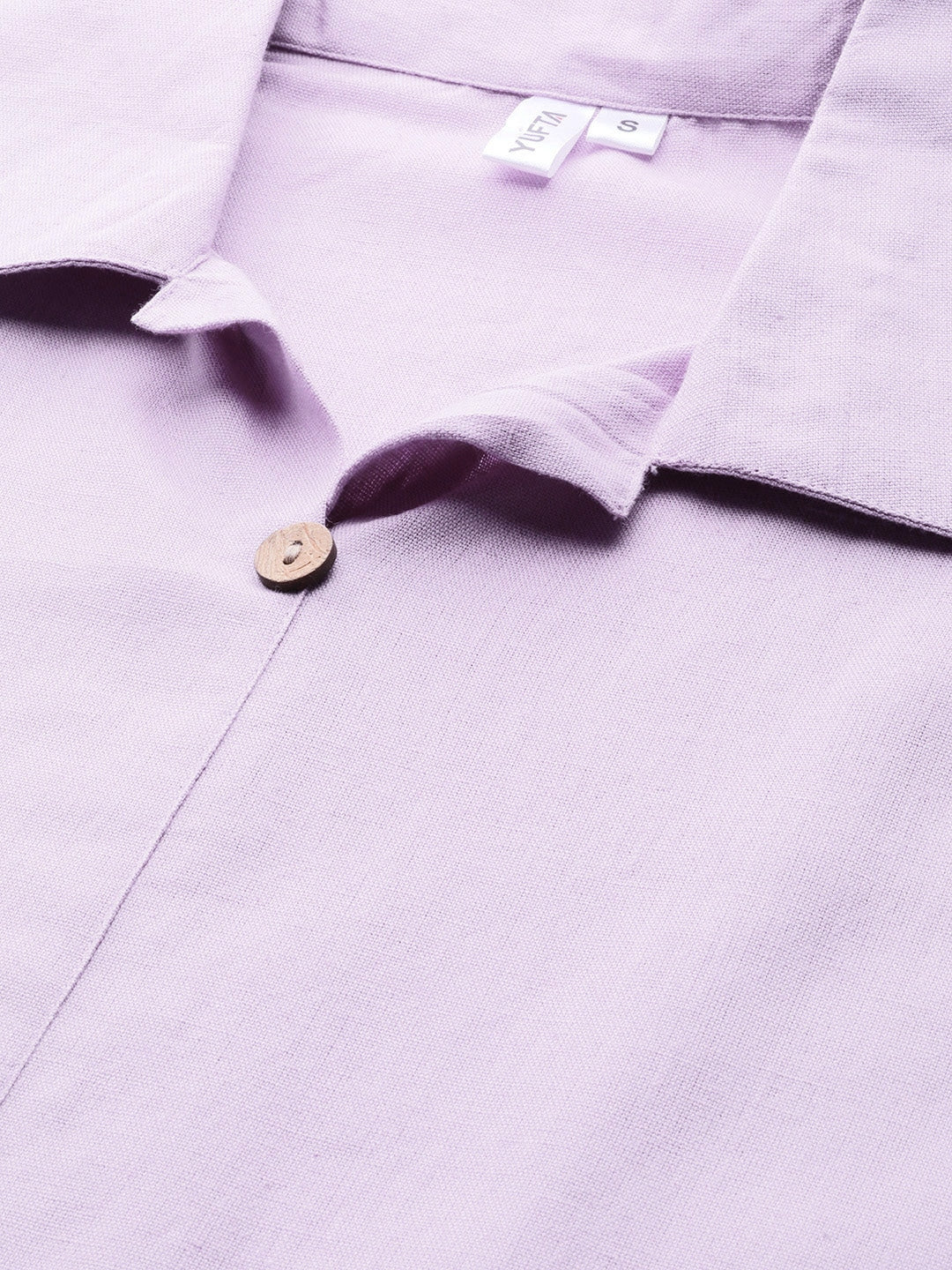 Lavender Solid Dress