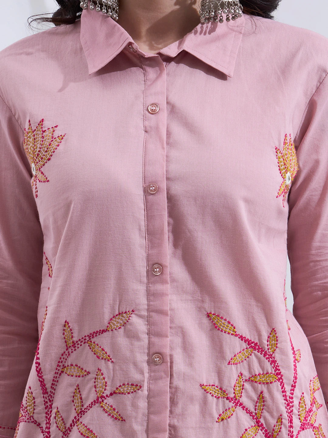 Mauve Mal Cotton Co-Ord Set