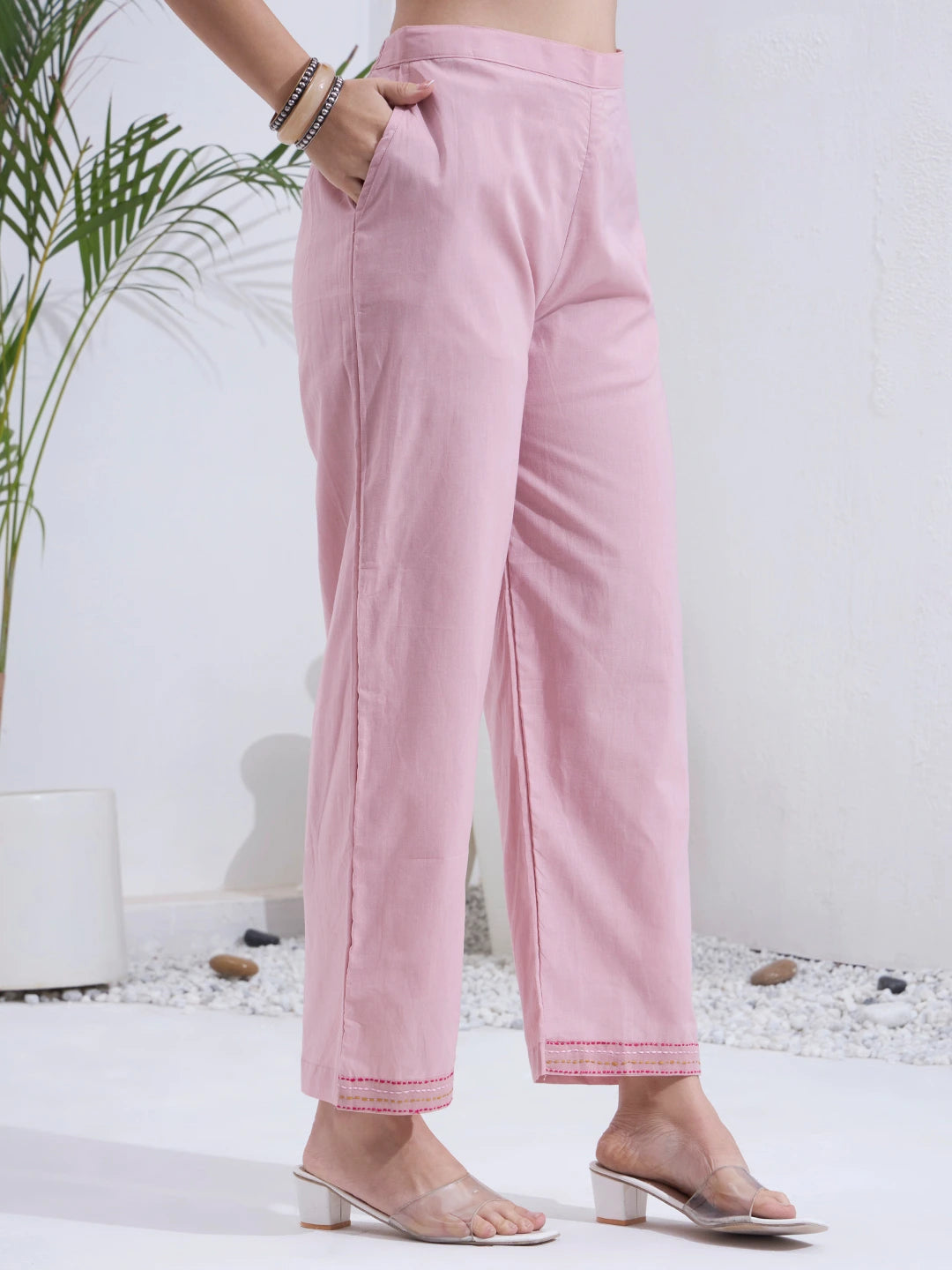 Mauve Mal Cotton Co-Ord Set