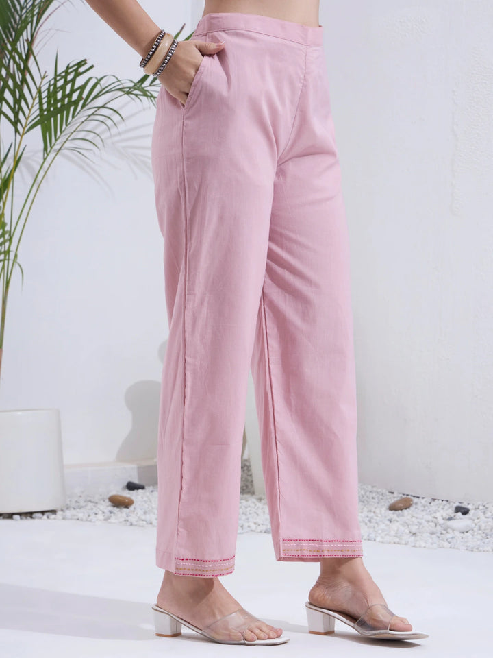 Mauve Mal Cotton Co-Ord Set