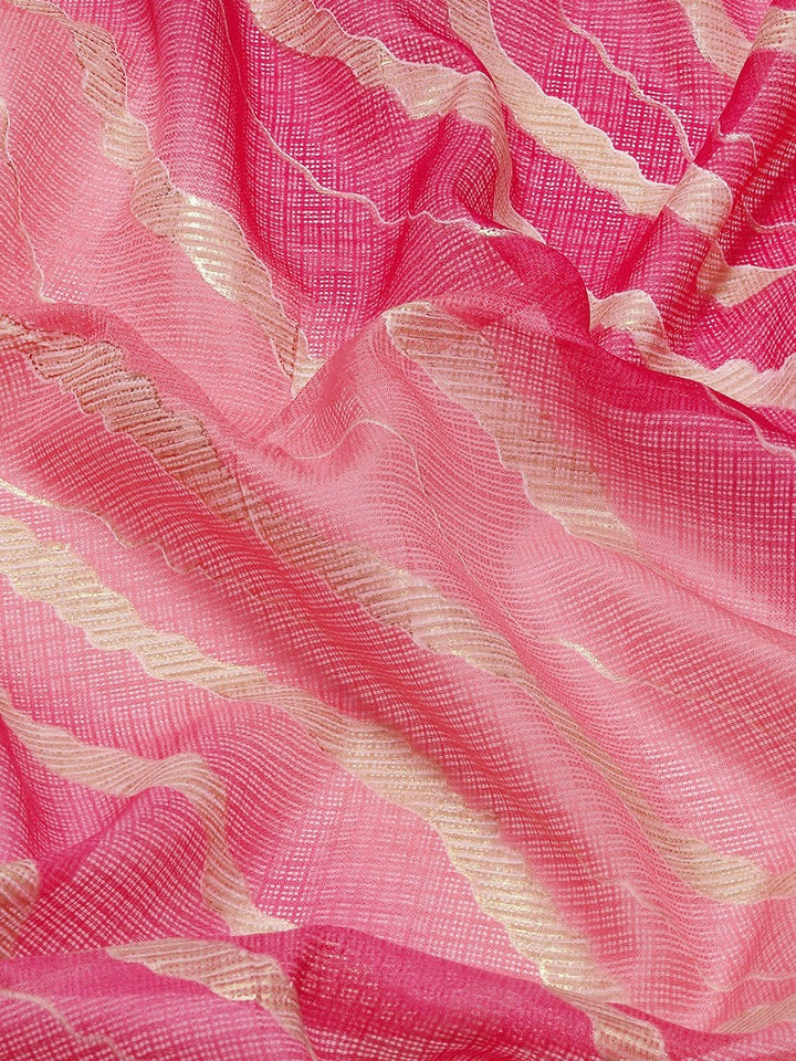 Pink Leheriya Saree-Yufta Store-9887SARPK