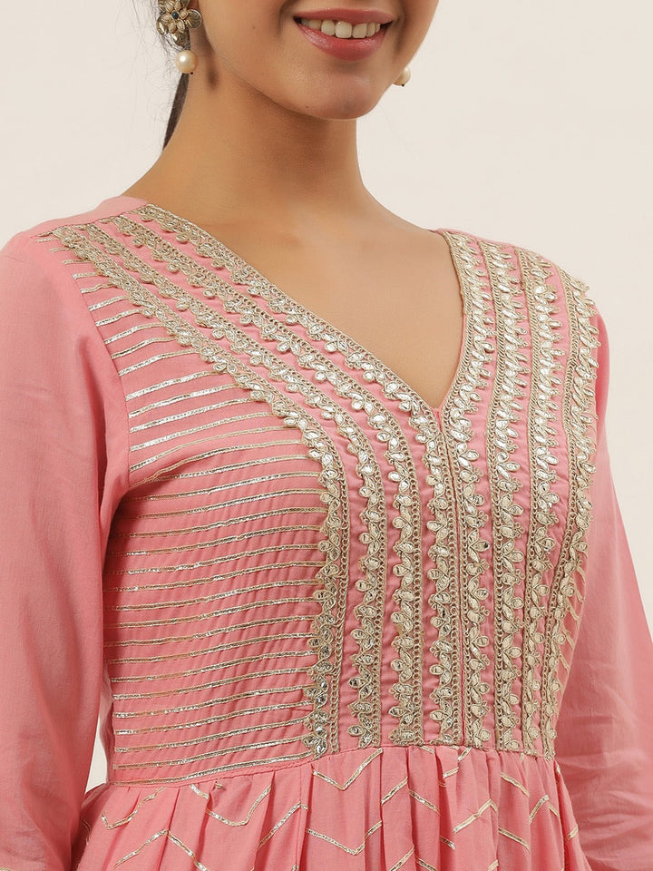 Pink Maxi Dress-Yufta Store-6005DRSPKM