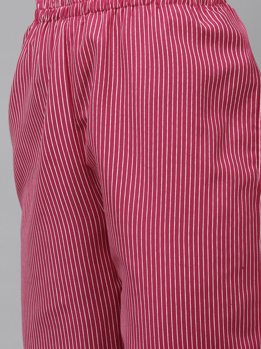 Pink Sequinned Dupatta Set-Yufta Store-6501SKDFCM