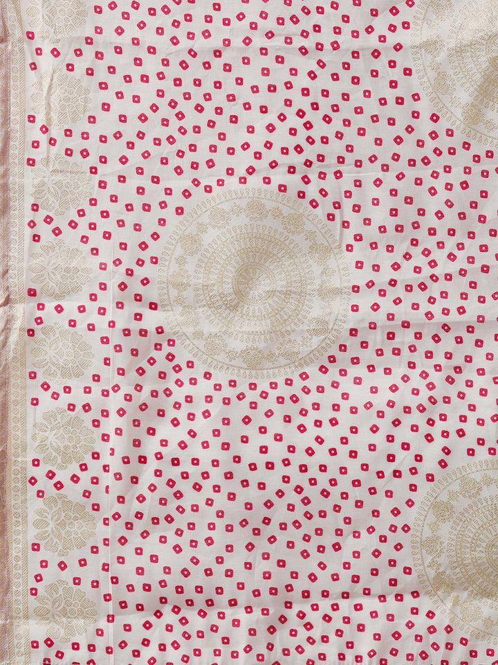 Pink Thread Work Dupatta Set-Yufta Store-9984SKDPKS