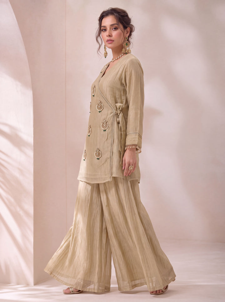 Tissue Taupe Co-Ord Set