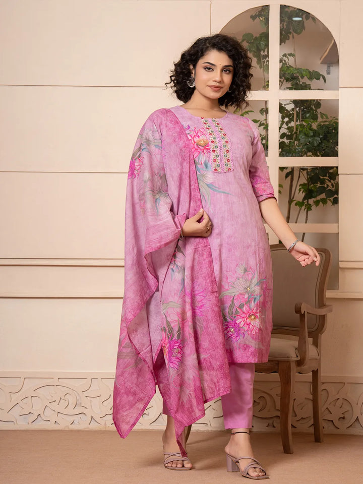 kurta dupatta pant set-offluoffline_sku-42-Yufta Store-A157SKDPRM