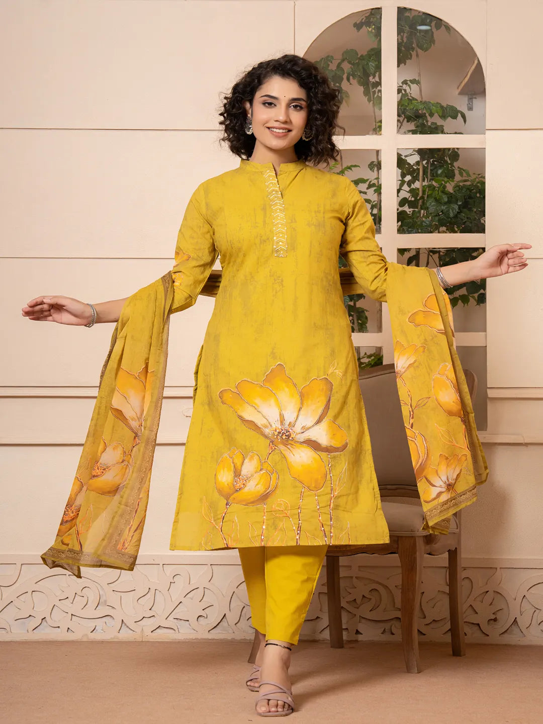 kurta dupatta pant setoffline_sku-44-Yufta Store-A159SKDGRM