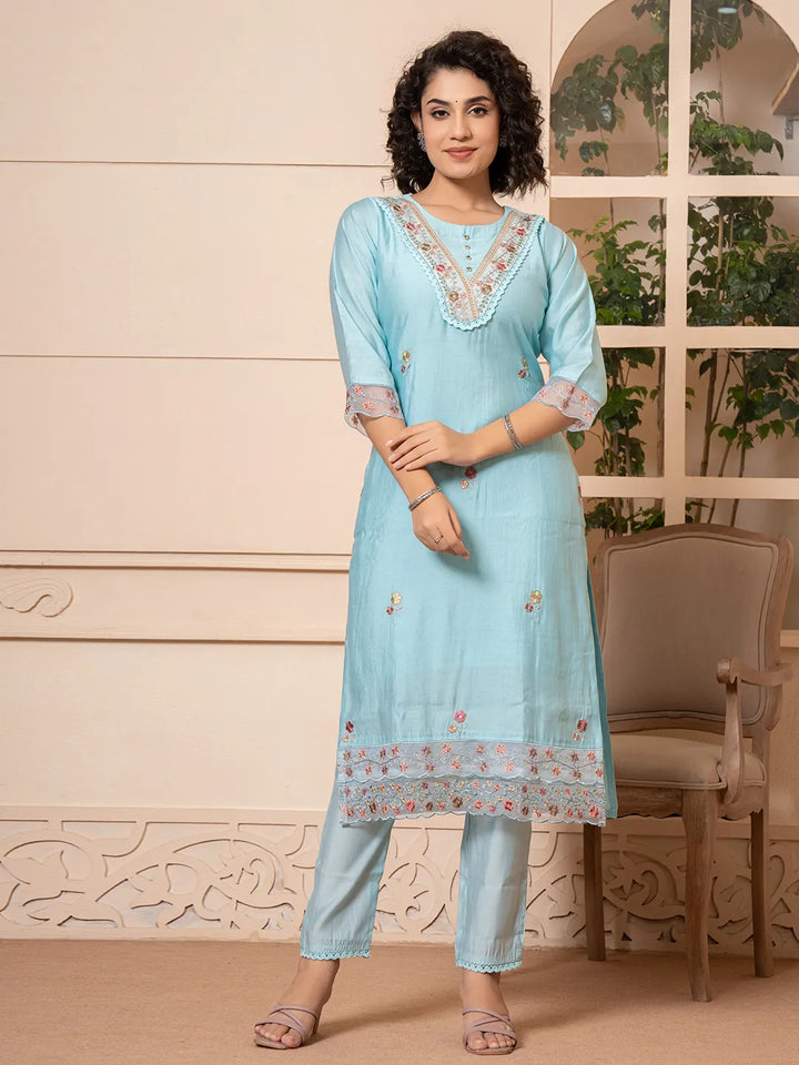 lue kurta dupatta pant setoffline_sku-47-Yufta Store-A162SKDSBM