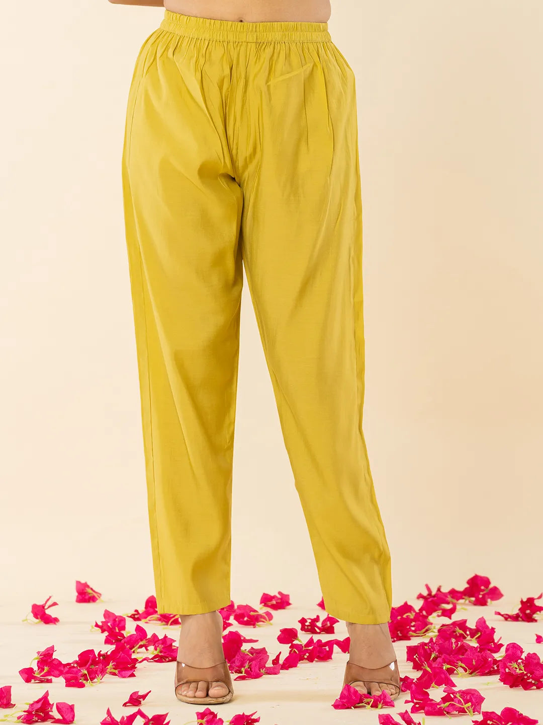 Mustard Yellow anarkali dupatta pant setoffline_sku-73-Yufta Store-A219SKDMS