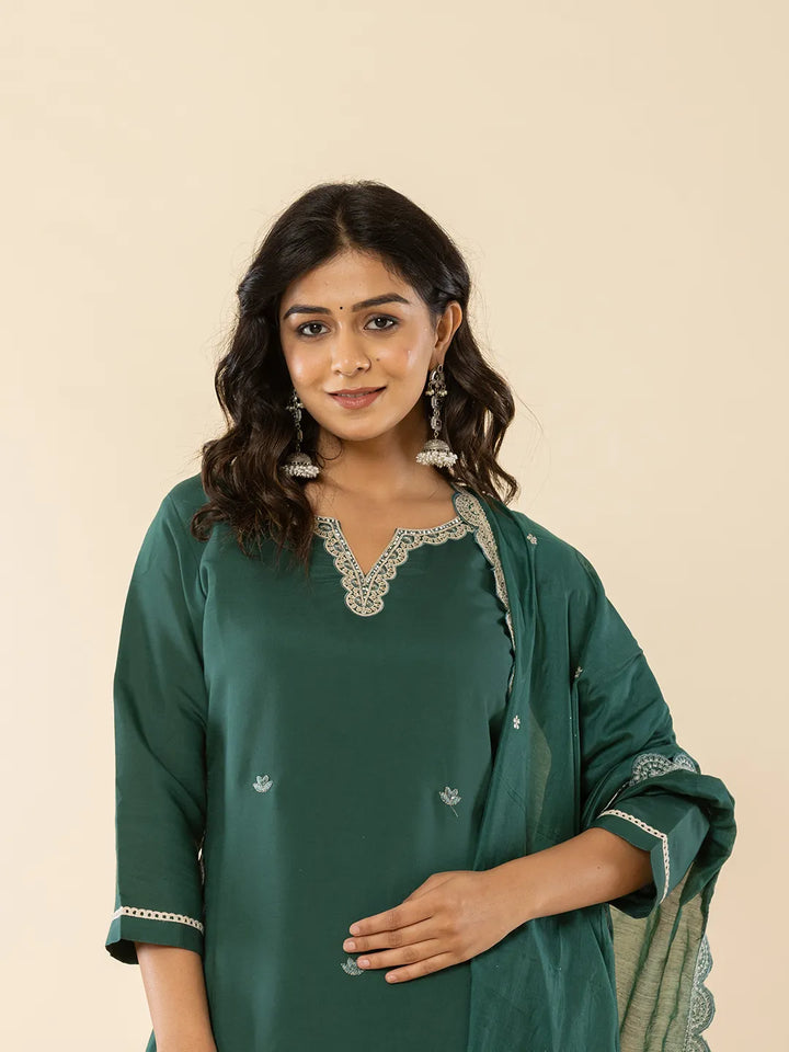 Lavender kurta dupatta pant setoffline_sku-75-Yufta Store-A221SKDTG