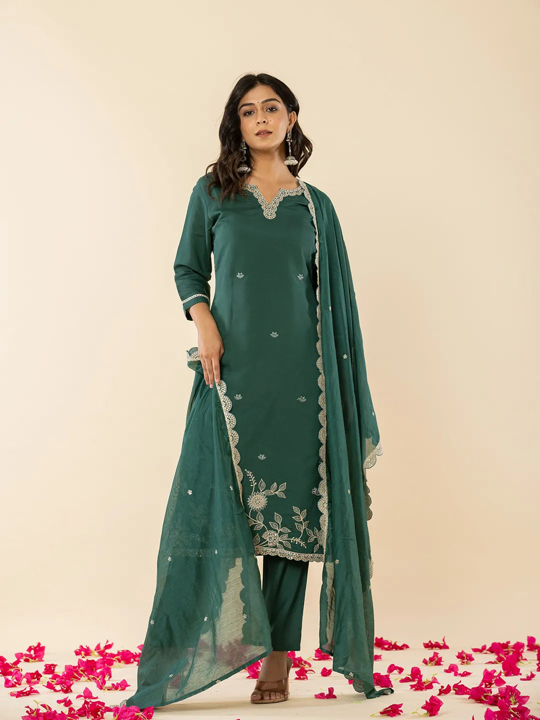 Lavender kurta dupatta pant setoffline_sku-75-Yufta Store-A221SKDTG