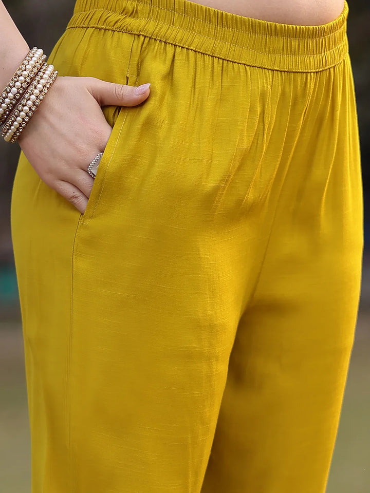 Cotton Lime Green Straight Pakistani Kurta Trouser Dupatta Set-Yufta Store-6592SKDGRM