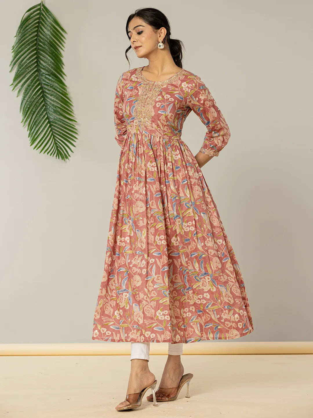 office dress pure cotton Wolfeel Summer Women Psrinted Dress Lace Up Short Sleeve Fashion Office Lady Long Dress 100% Cotton Daily Casual V-neck Skirt