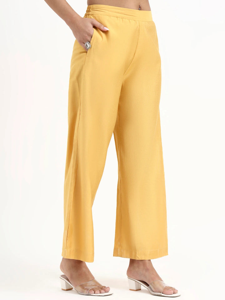 Yellow Organza Co-Ord Set